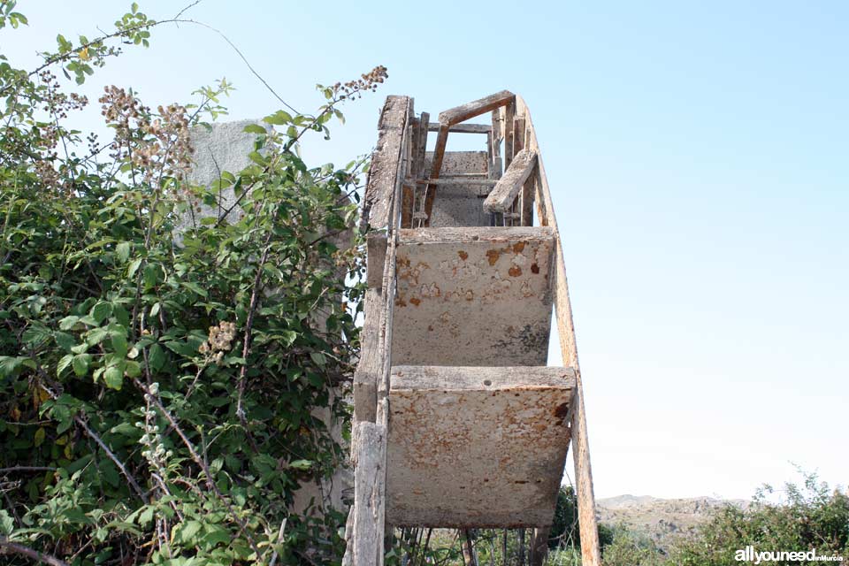 Ñorica Waterwheel in Abarán. Spain