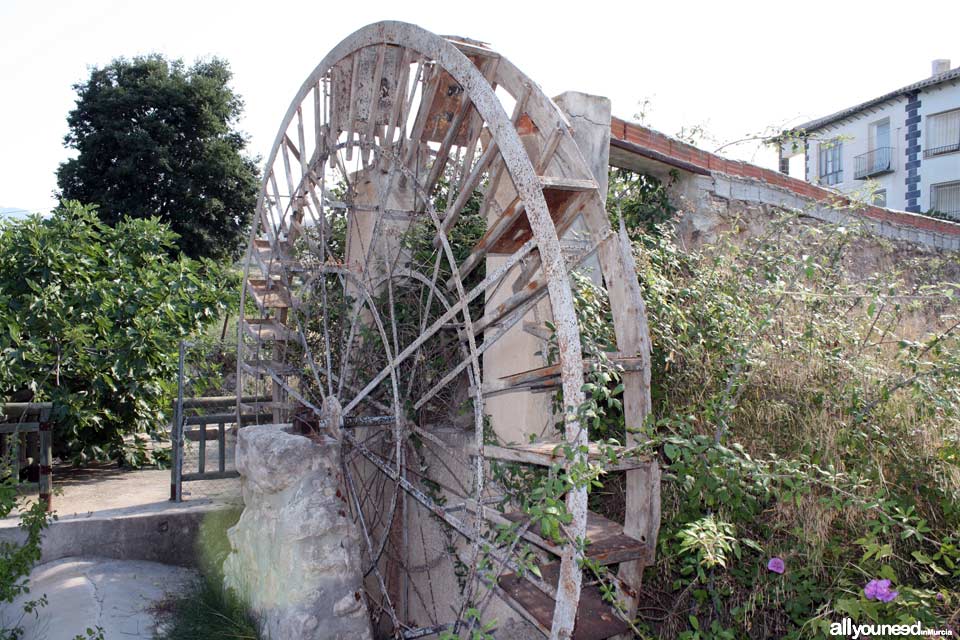 Ñorica Waterwheel in Abarán. Spain