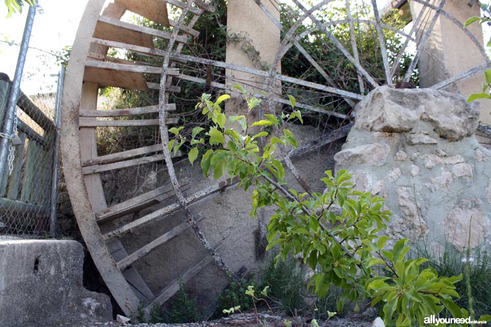 Ñorica Waterwheel in Abarán. Spain