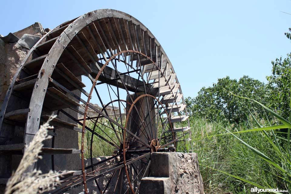 Félix Cayetano Waterwheel in Abarán. Spain