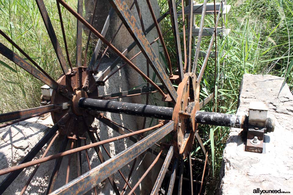 Félix Cayetano Waterwheel in Abarán. Spain