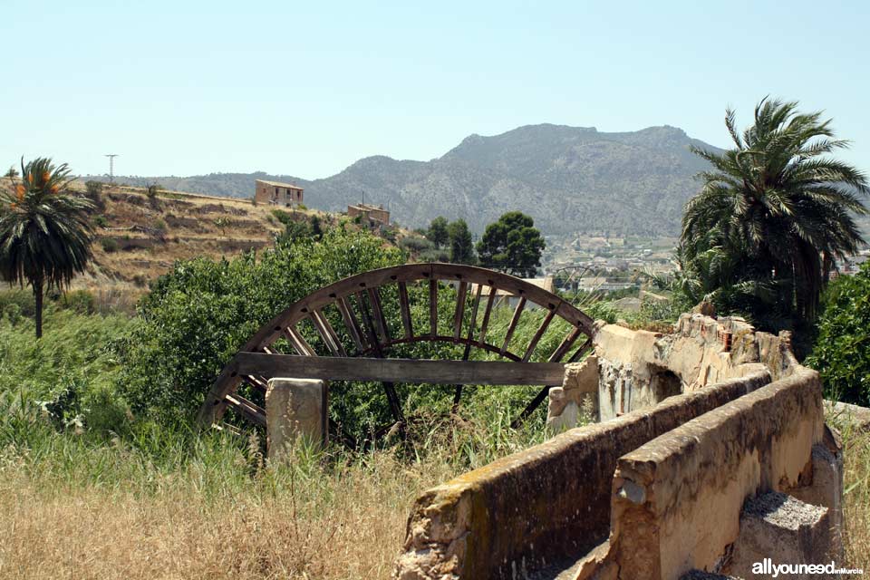 Félix Cayetano Waterwheel in Abarán. Spain