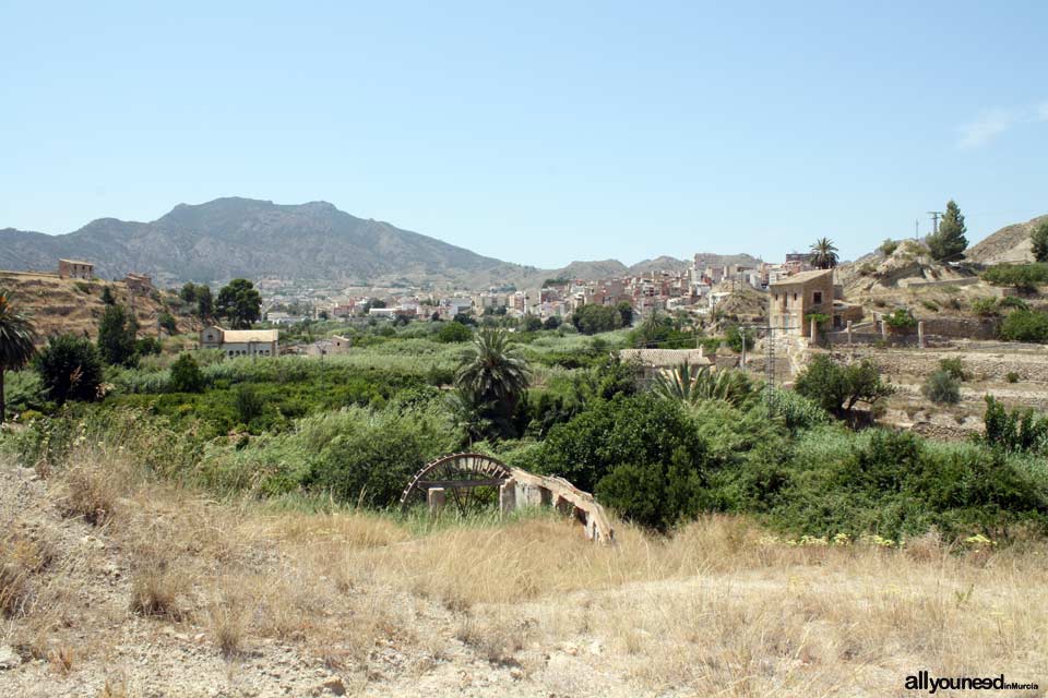 Félix Cayetano Waterwheel in Abarán. Spain