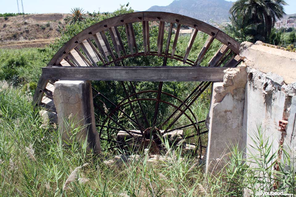 Félix Cayetano Waterwheel in Abarán. Spain