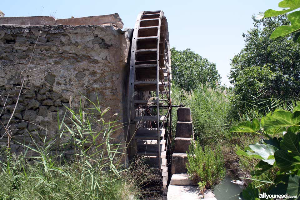 Félix Cayetano Waterwheel in Abarán. Spain