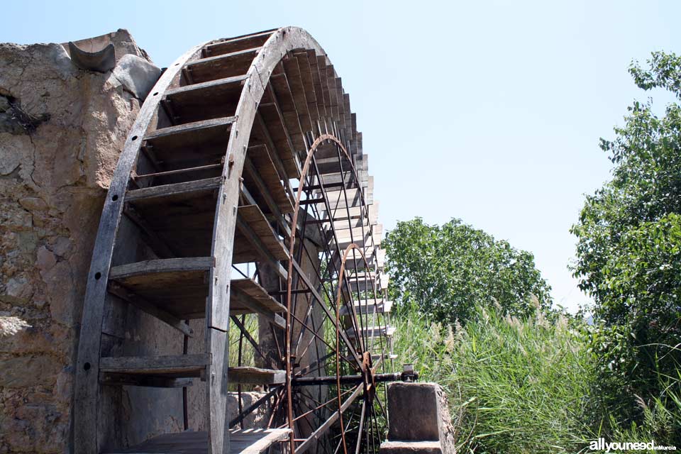 Félix Cayetano Waterwheel in Abarán. Spain