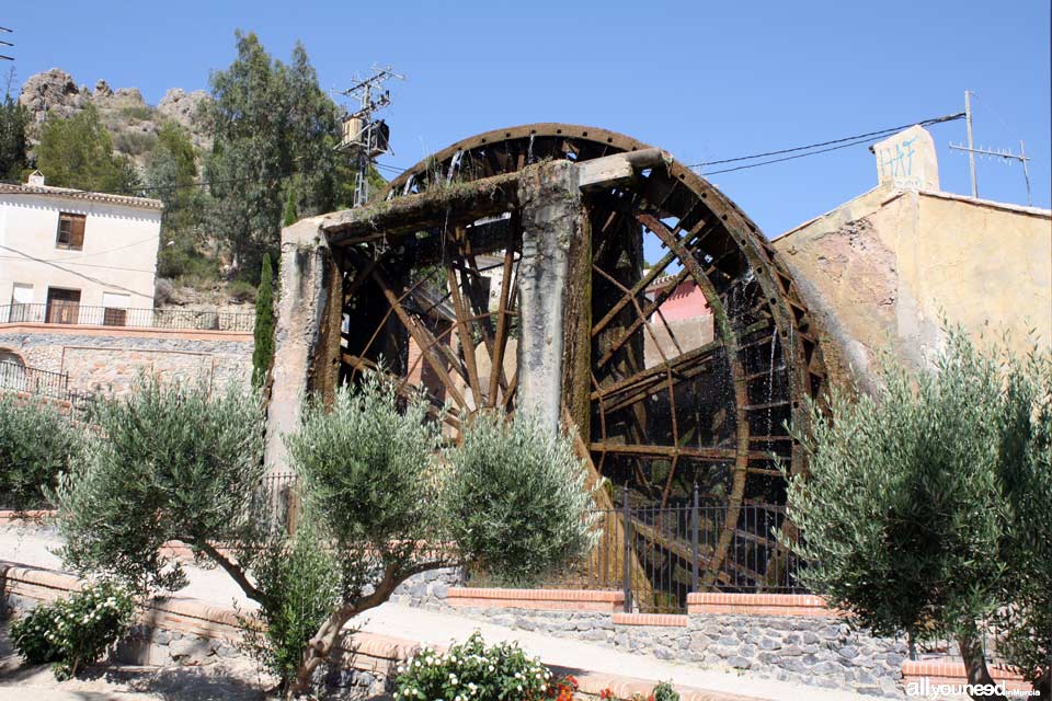 Noria Grande de Abarán y Parque. Norias de Murcia