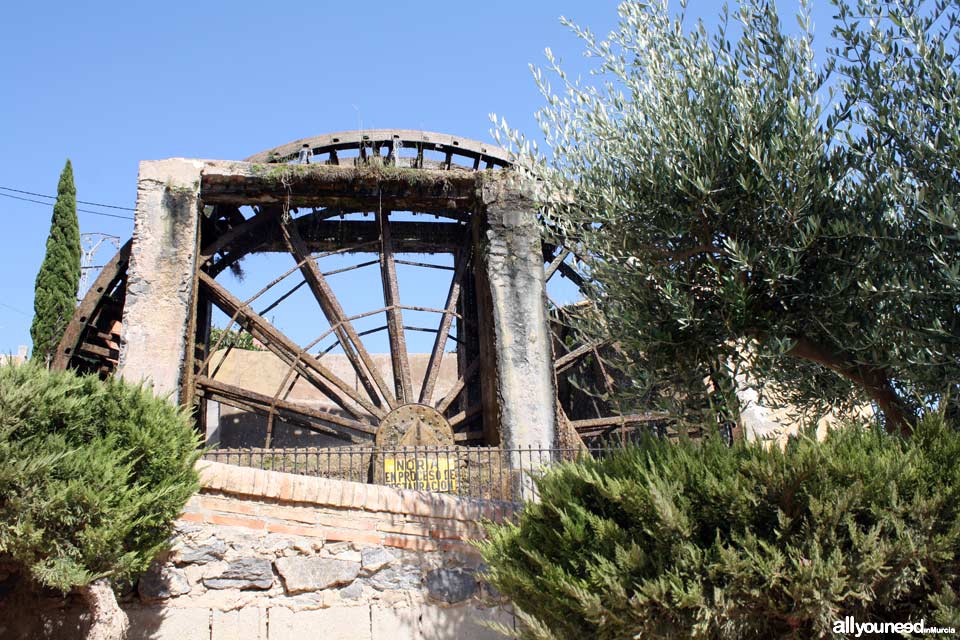Grande Waterwheel in Abarán. Spain