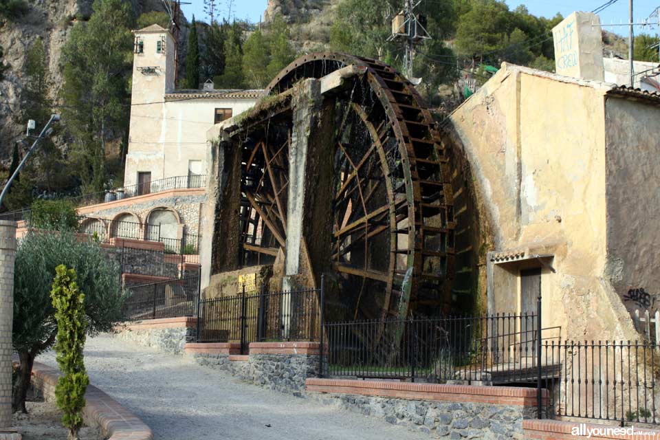 Noria Grande de Abarán y Parque. Norias de Murcia