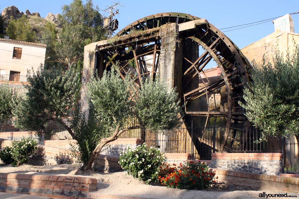 Noria Grande de Abarán y Parque. Norias de Murcia