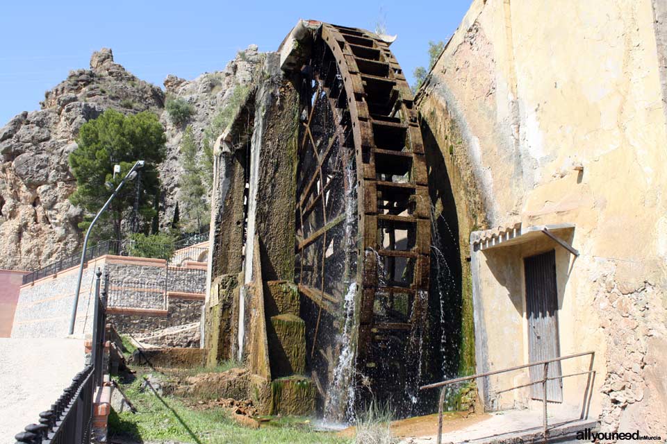 Noria Grande de Abarán y Parque. Norias de Murcia