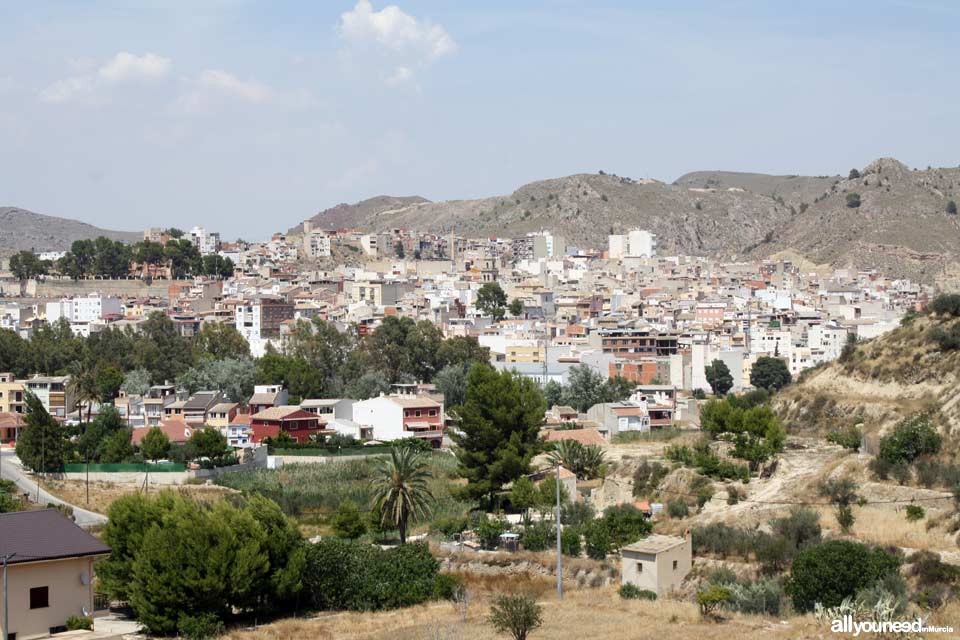 Vista de Abarán