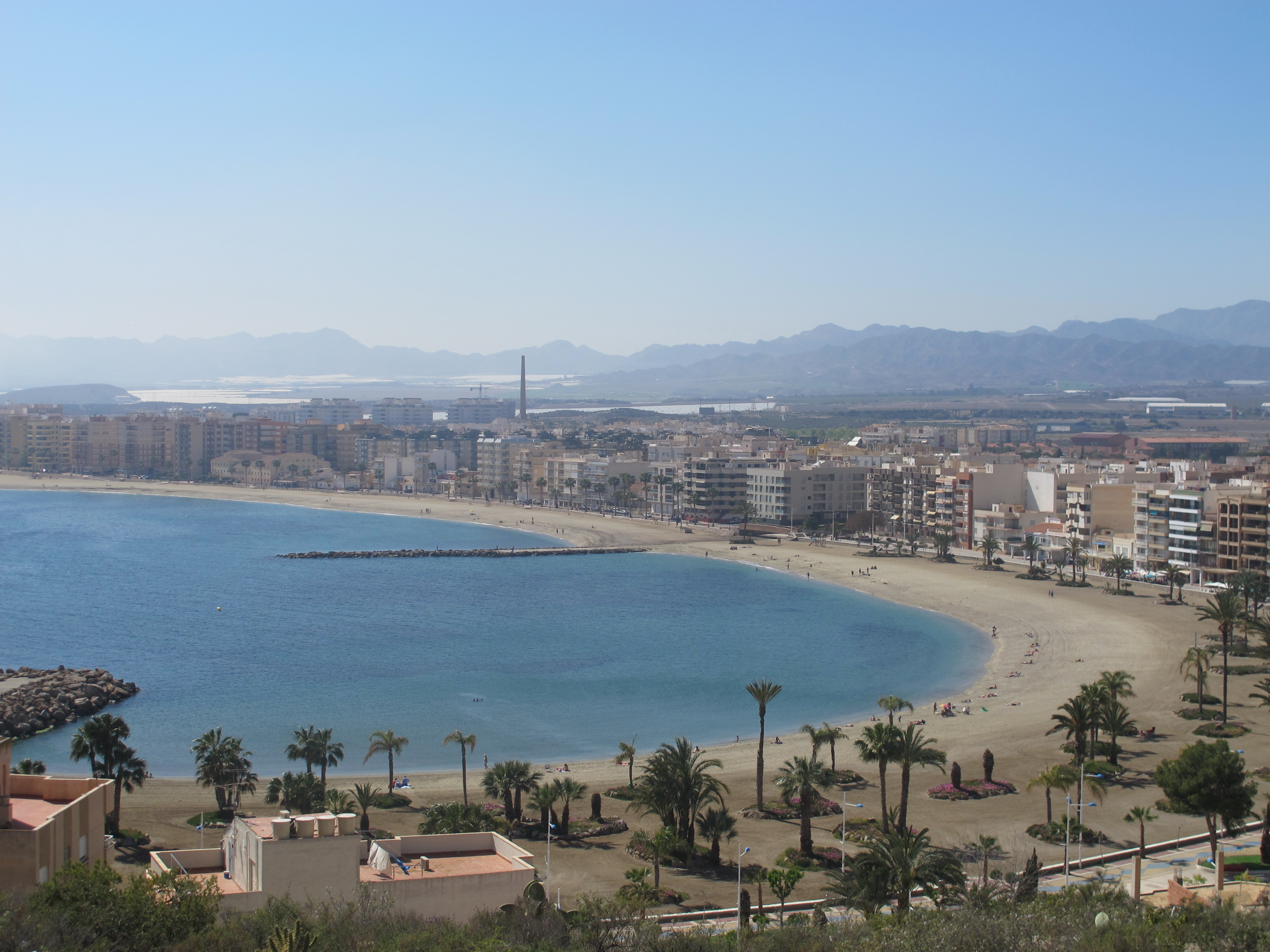 Playa de Poniente de Águilas