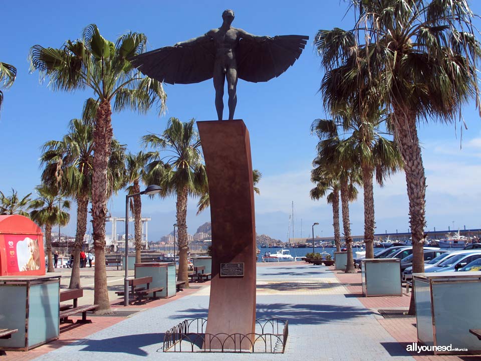 Icarus Monument