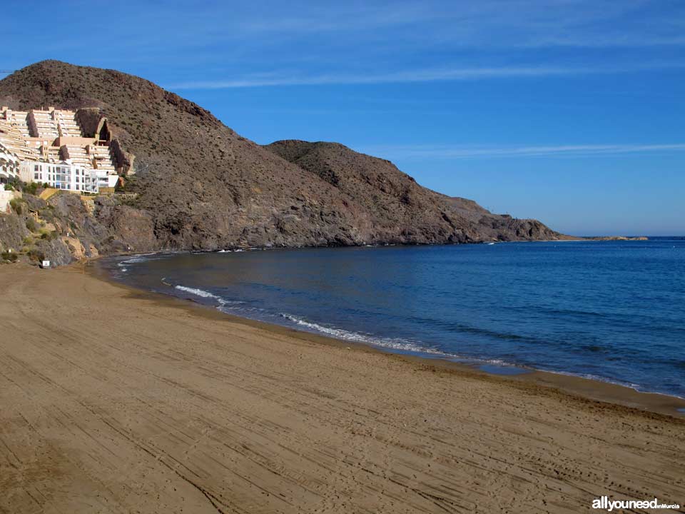 Playa del Hornillo en Aguilas