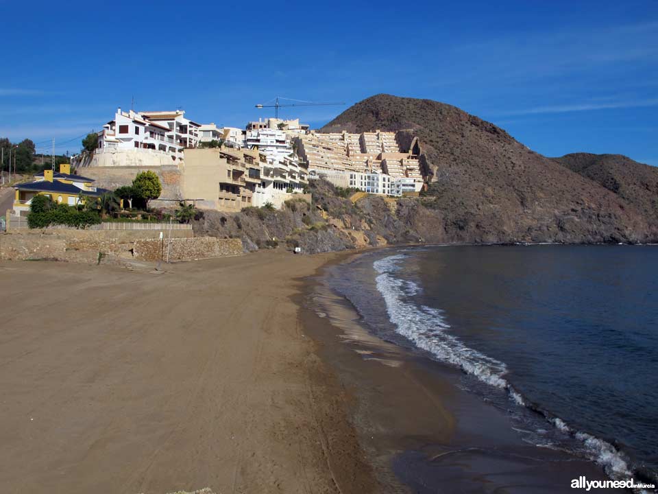 Playa del Hornillo en Aguilas