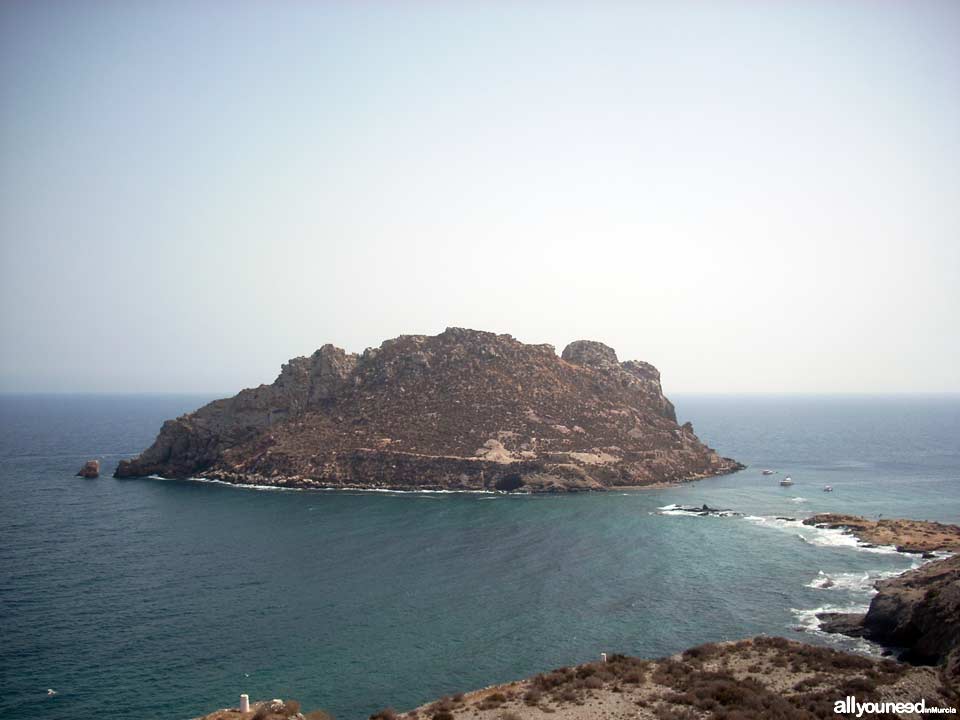 Isla del Fraile en Águilas