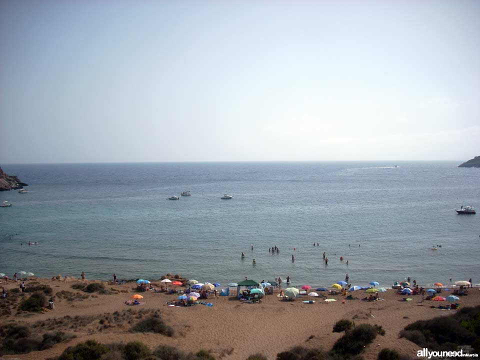 Playa Amarilla (Playa del Cigarro). Águilas