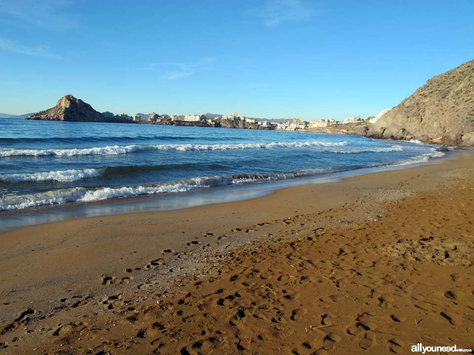 Playa Amarilla / Playa del Cigarro. Aguilas