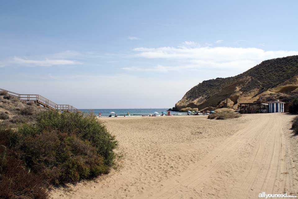 Playa La Carolina en Águilas