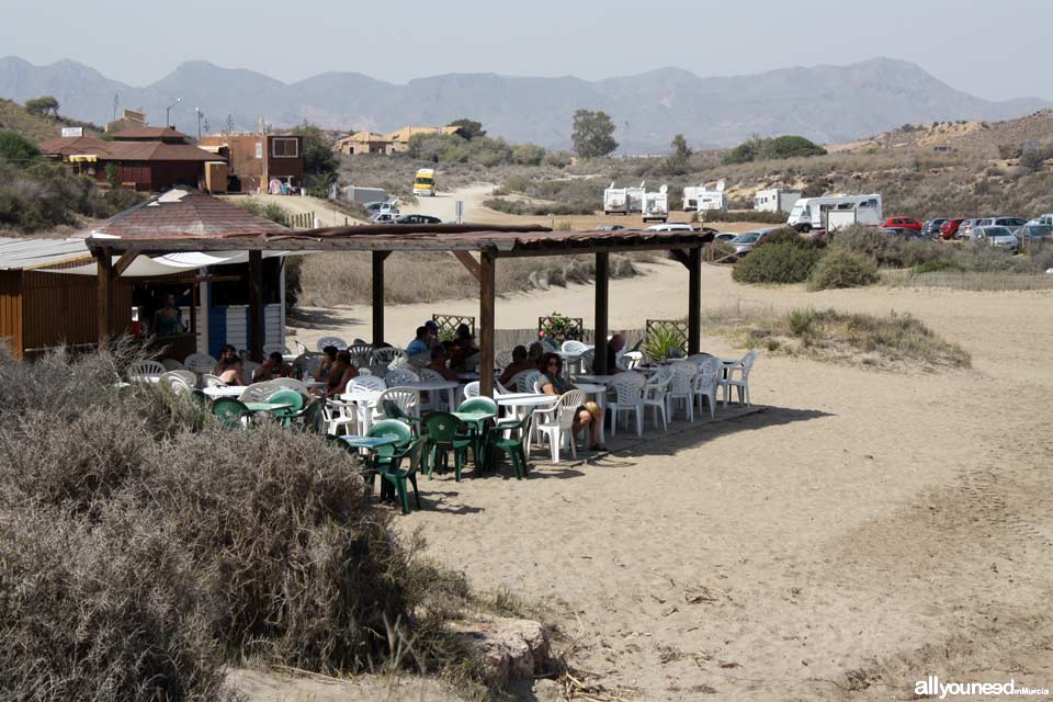 Playa La Carolina en Águilas