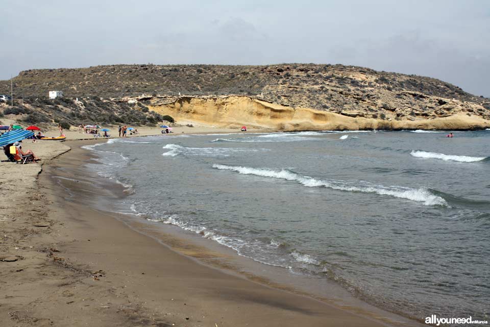 Playa La Carolina en Águilas