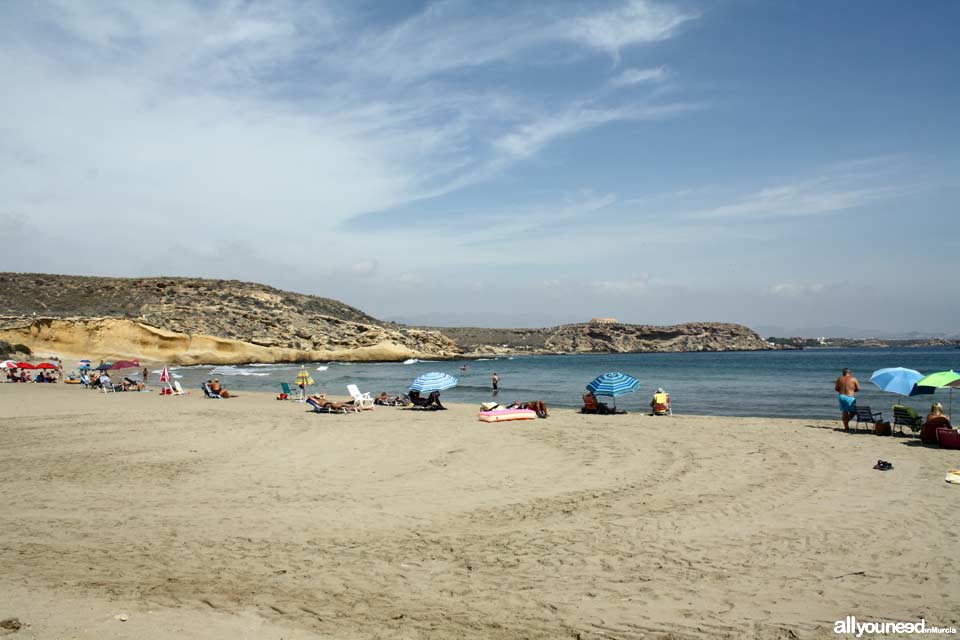 Playa La Carolina en Águilas