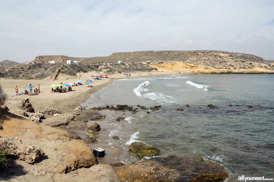 Playa La Carolina en Águilas