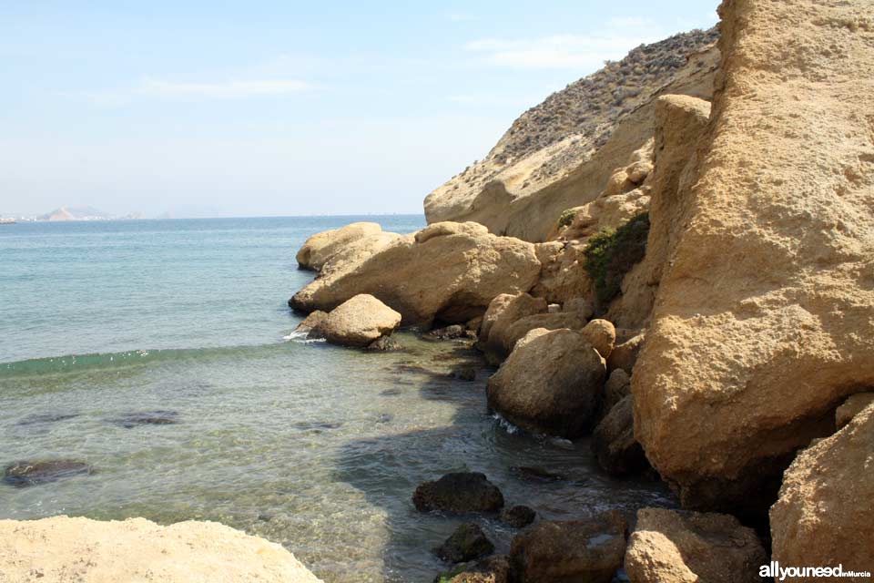 Playa La Carolina en Águilas