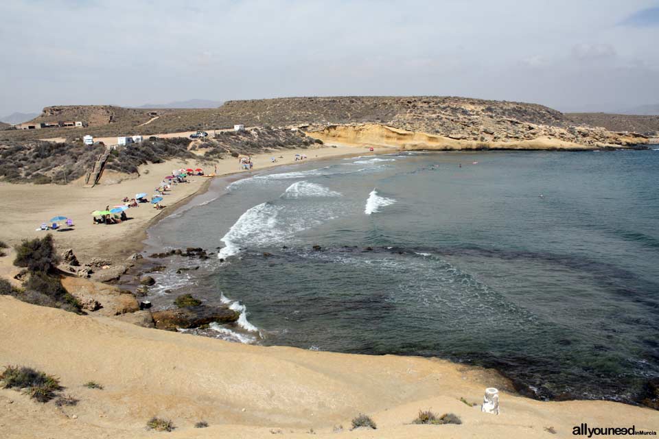 Playa La Carolina en Águilas