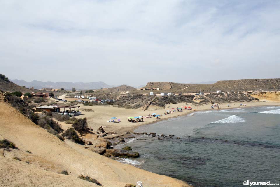 Playa La Carolina en Águilas