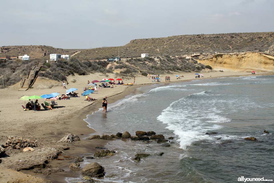 Playa La Carolina en Águilas