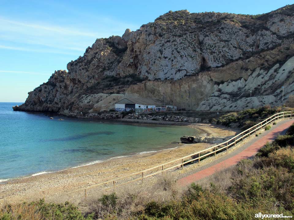 Playa de los Cocedores del Hornillo. Aguilas