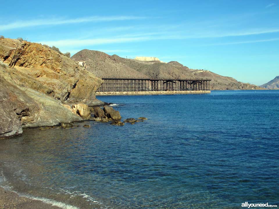 Playa de los Cocedores del Hornillo. Aguilas