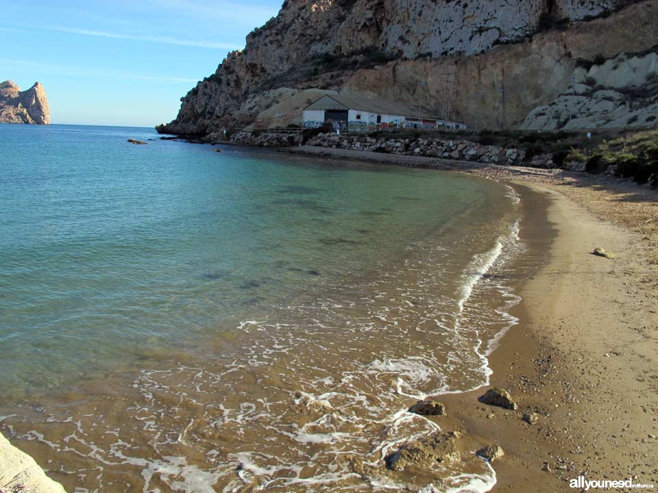 Playa de los Cocedores del Hornillo. Aguilas