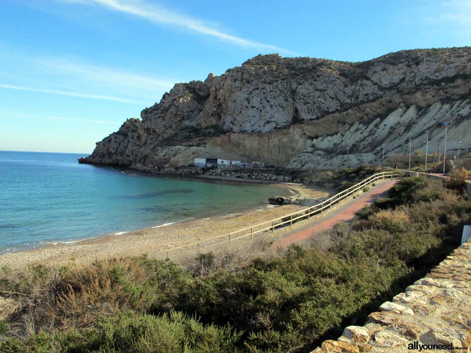 Playa de los Cocedores del Hornillo. Aguilas