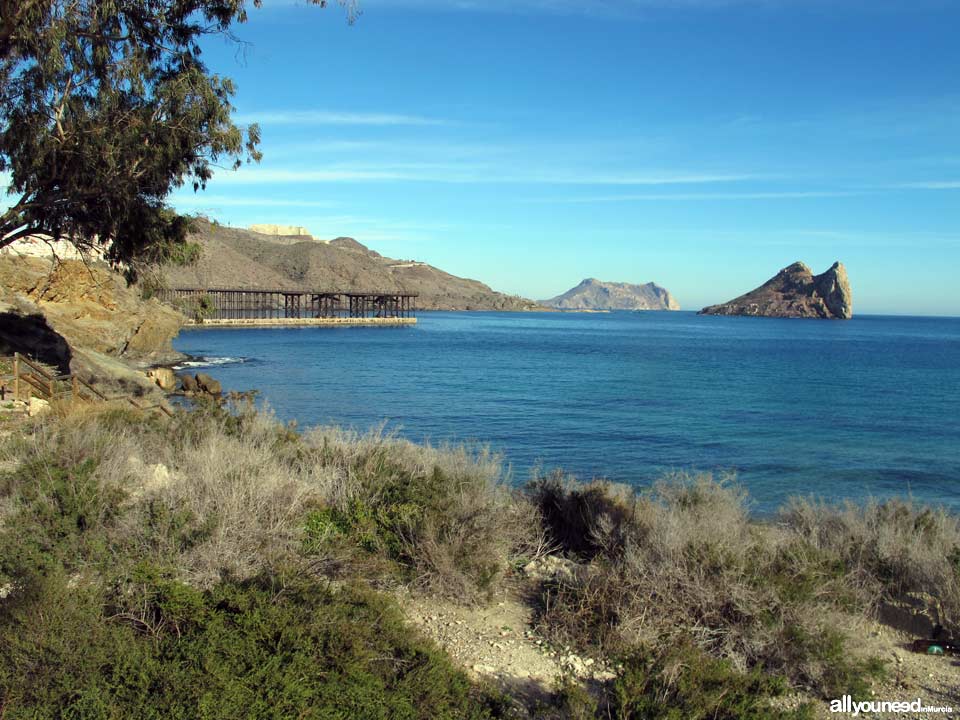 Playa de los Cocedores del Hornillo. Aguilas