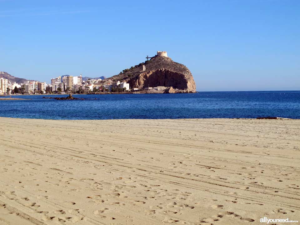 Playa de Poniente. Aguilas