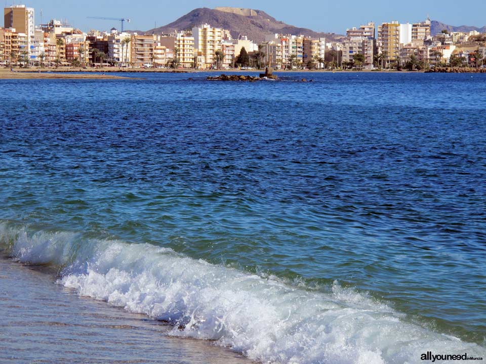 Playa de Poniente. Aguilas