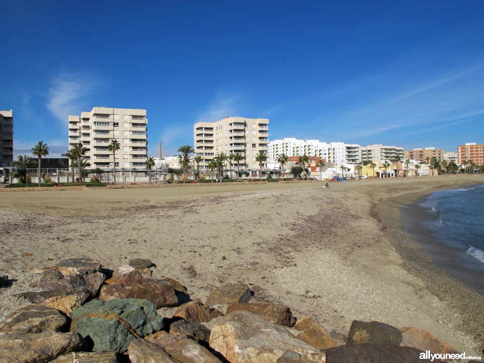 Playa de Poniente. Aguilas