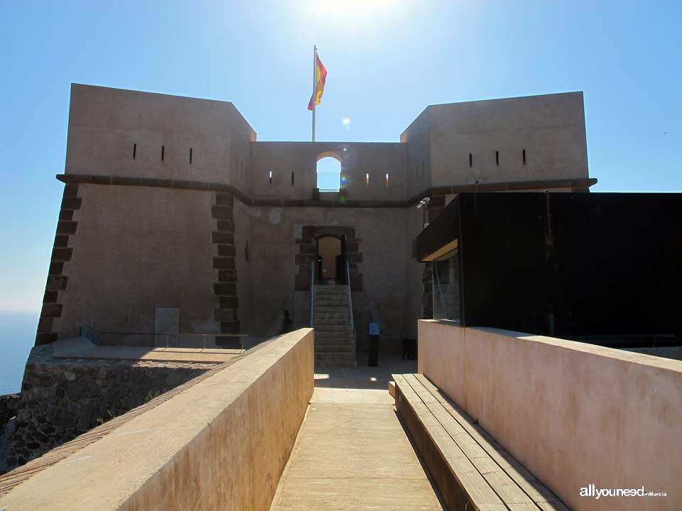 Castillo de San Juan de las Águilas. Murcia. Castillos de España