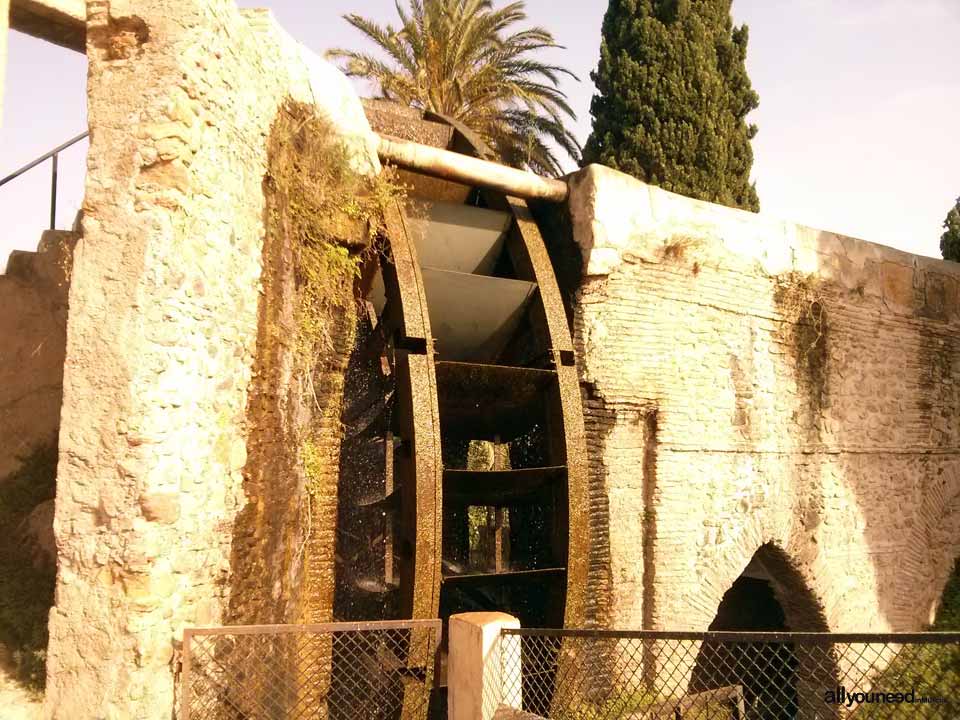 Alcantarilla Waterwheel in Murcia. Spain