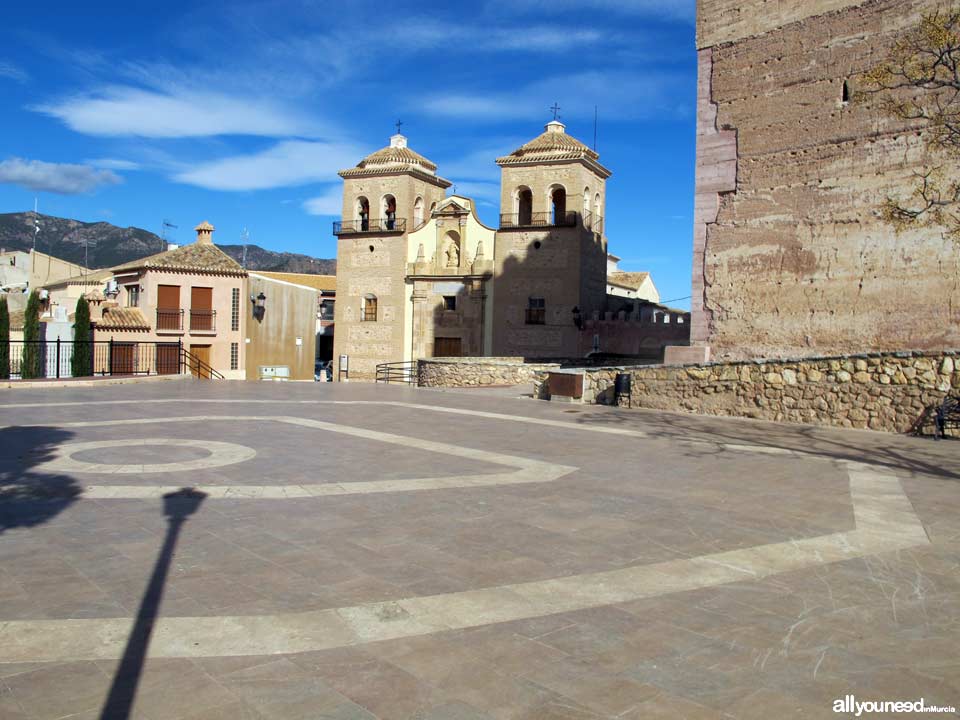 Streets in Aledo. Castillo Square