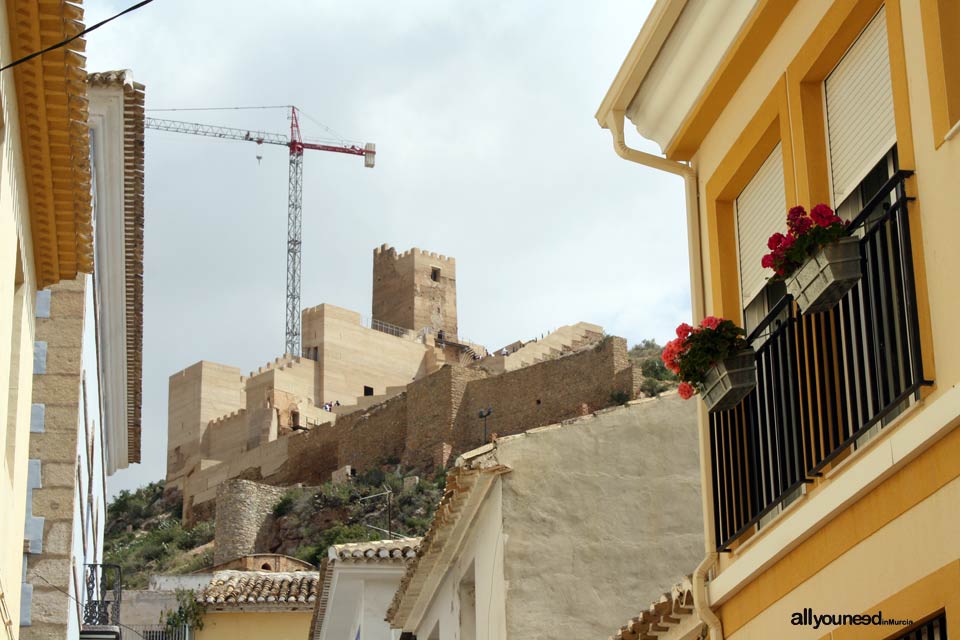 Castillo de Alhama de Murcia. Castillos de Murcia