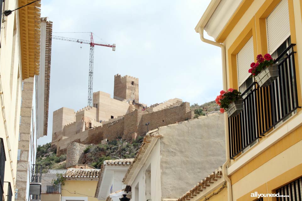 Castillo de Alhama de Murcia. Castillos de Murcia