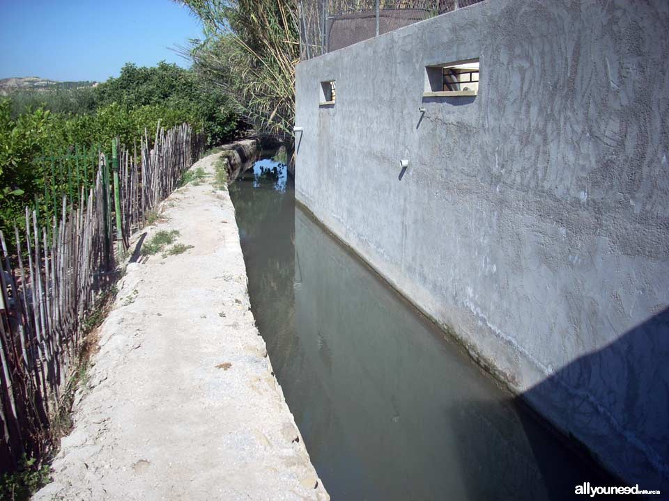 Cierva Water Wheel in Murcia. Spain