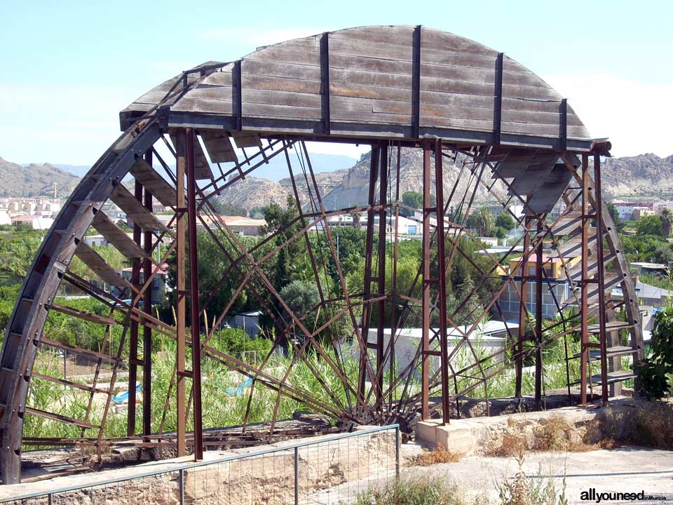 Acebuche Waterwheel in Murcia. Spain