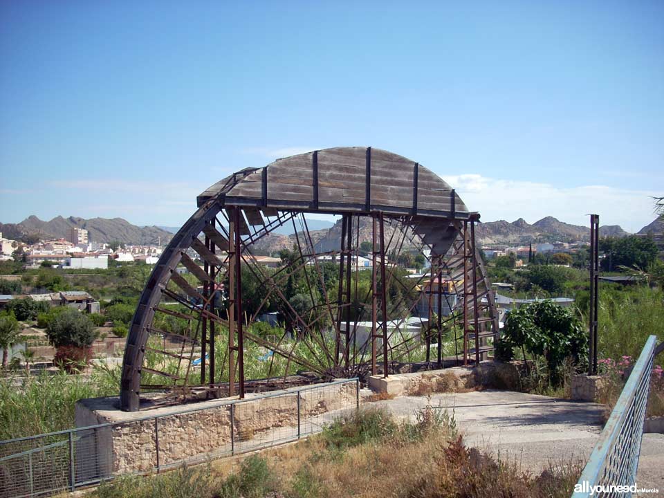Acebuche Waterwheel in Murcia. Spain
