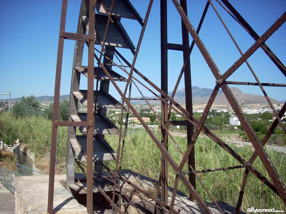 Acebuche Waterwheel in Murcia. Spain