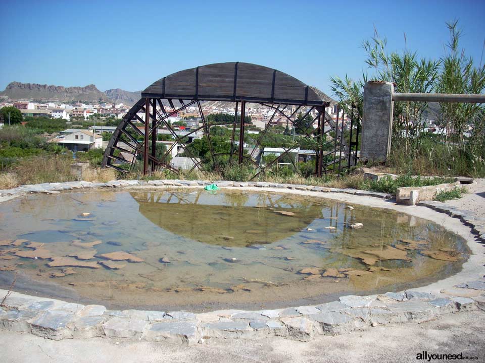 Acebuche Waterwheel in Murcia. Spain